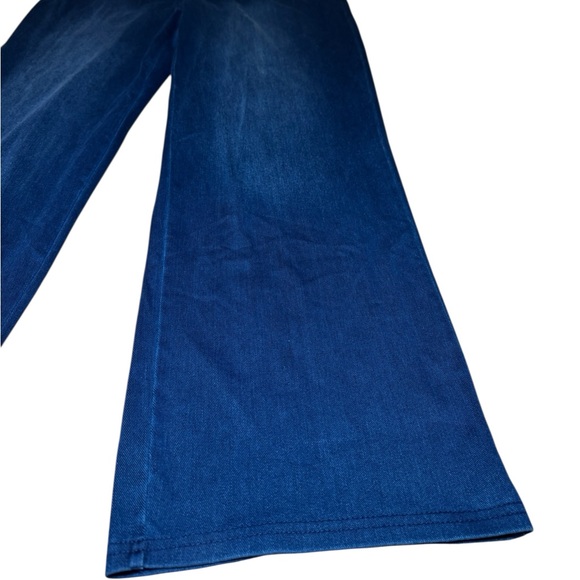 a new day Stretch Dark Blue Flare Wide Leg Jeans - Picture 3 of 6